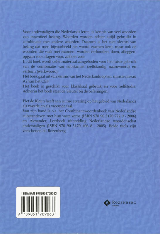 Achterkant van Goed verbonden