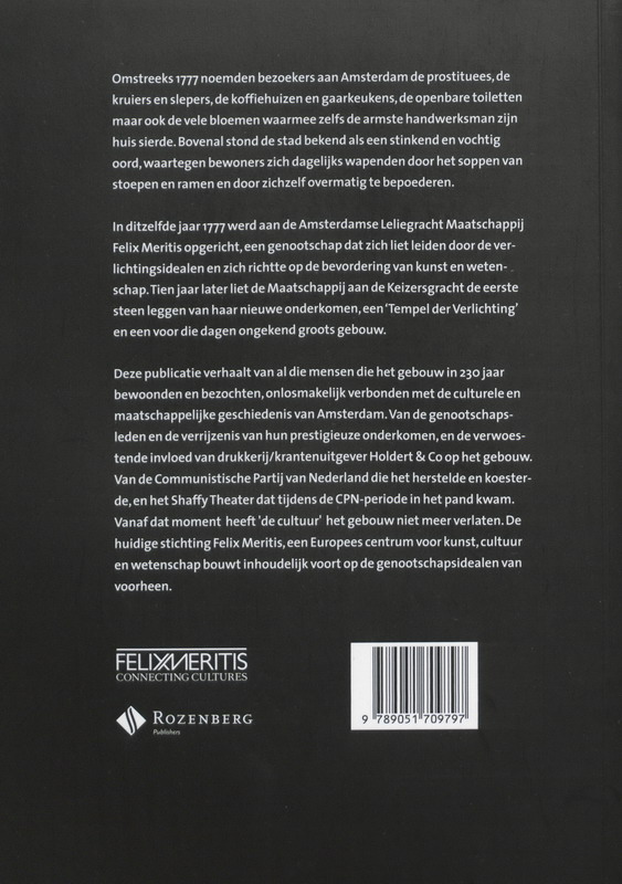Achterkant van Spiegel van Amsterdam