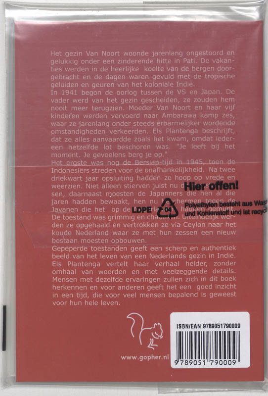 Achterkant van Gepeperde toestanden