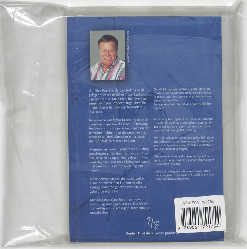 Achterkant van Manieren van kijken / Ways of looking