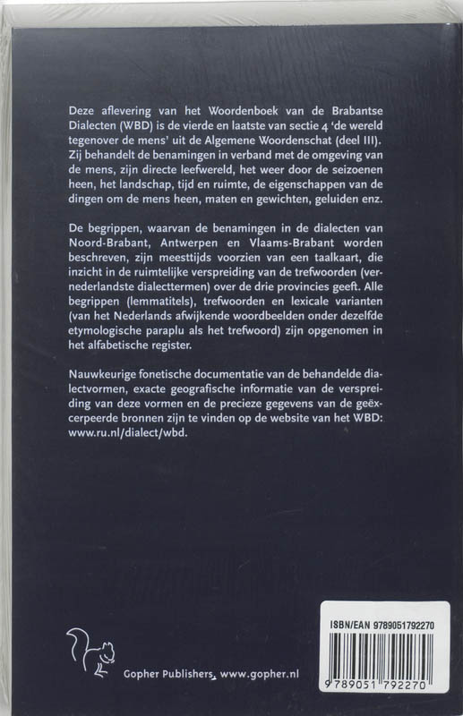 Achterkant van 4. De wereld tegenover de mens