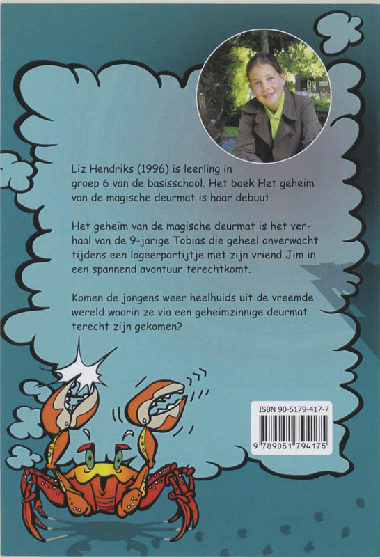 Achterkant van Het geheim van de magische deurmat