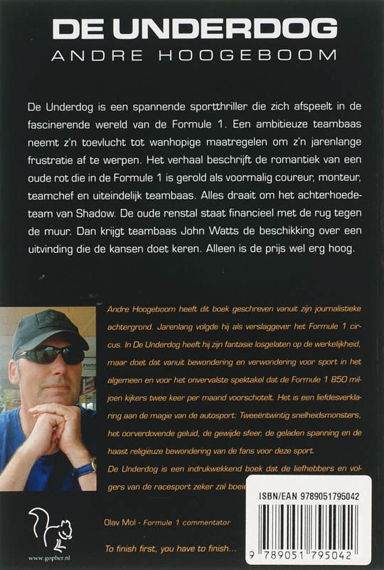 Achterkant van De Underdog