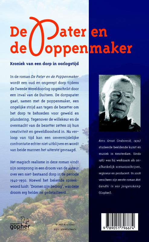 Achterkant van De pater en de poppenmaker