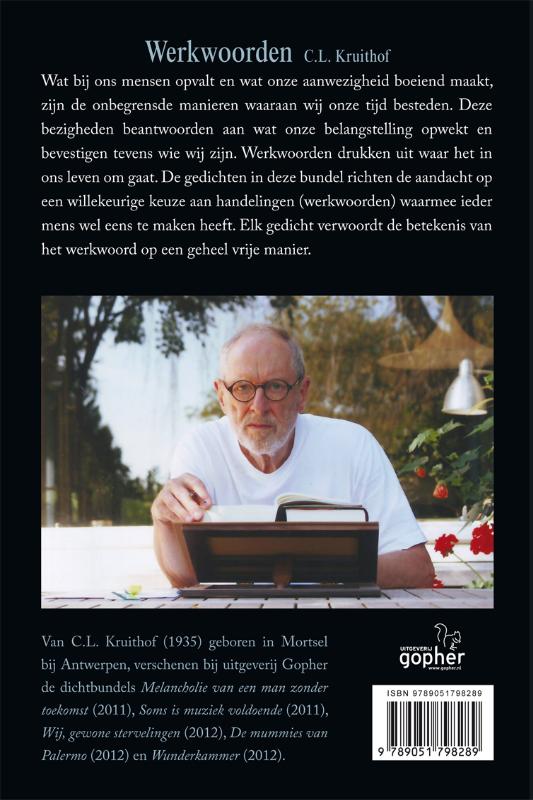 Achterkant van Werkwoorden
