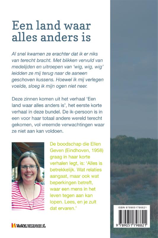 Achterkant van Een land waar alles anders is