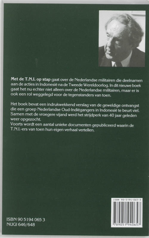 Achterkant van Met de T.N.I. op stap