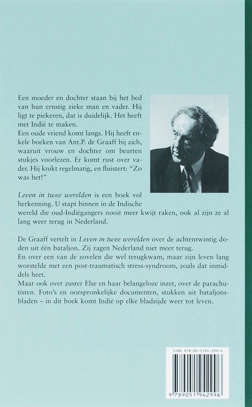 Achterkant van Leven in twee werelden