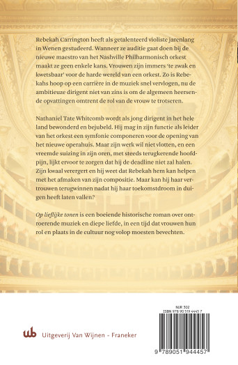 Achterkant van Op lieflijke tonen