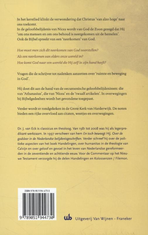 Achterkant van Van alzo hoge