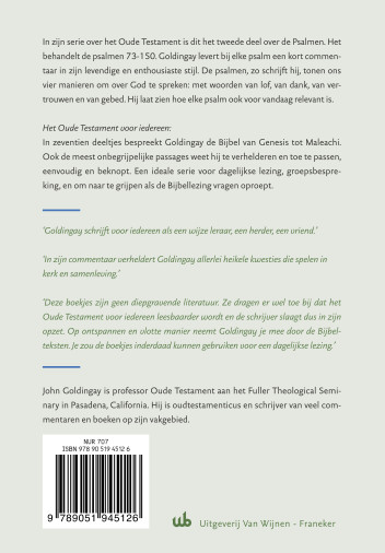Achterkant van Psalmen voor iedereen