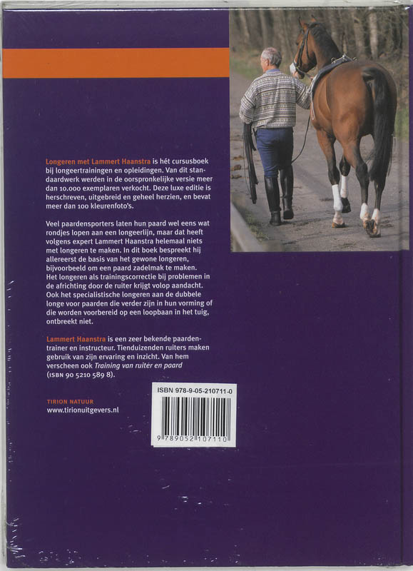 Achterkant van Longeren met Lammert Haanstra + DVD
