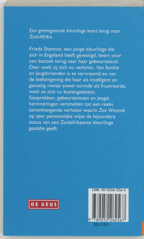 Achterkant van In Kaapstad kun je niet verdwalen