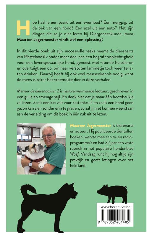 Achterkant van De beste verhalen van een dierenarts
