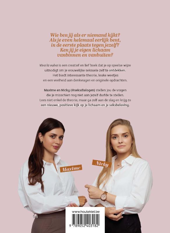 Achterkant van Viva la vulva