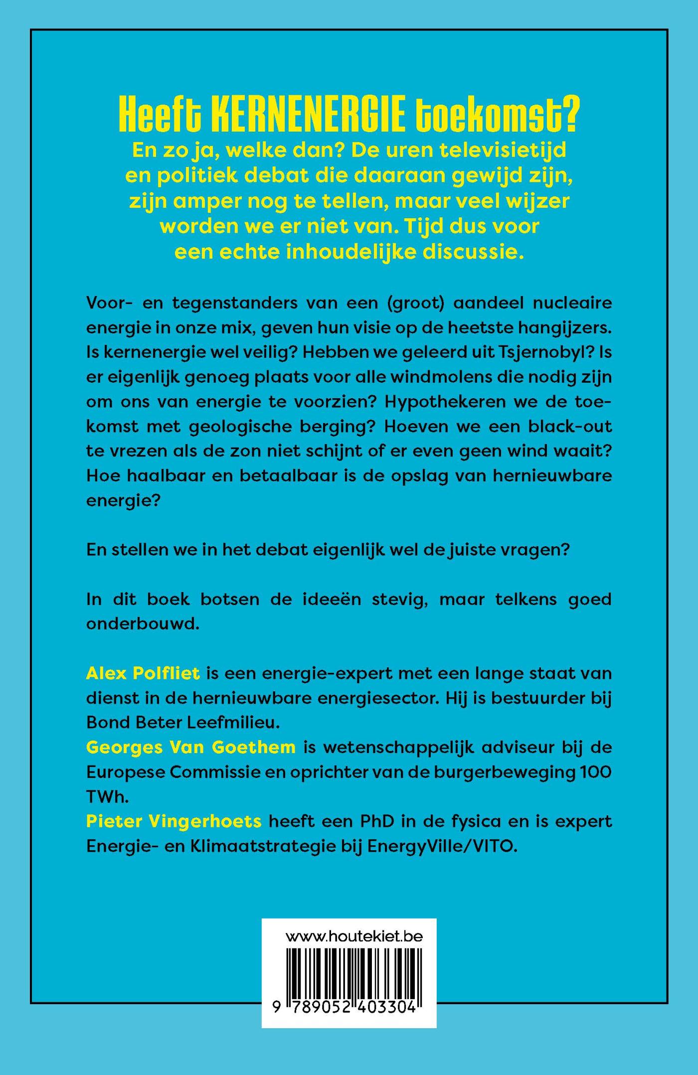 Achterkant van Heeft kernenergie toekomst?