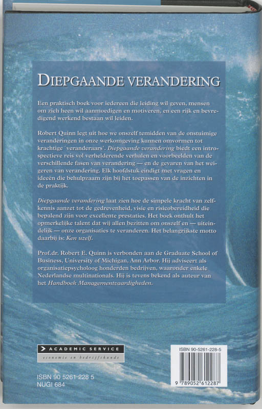Achterkant van Diepgaande verandering