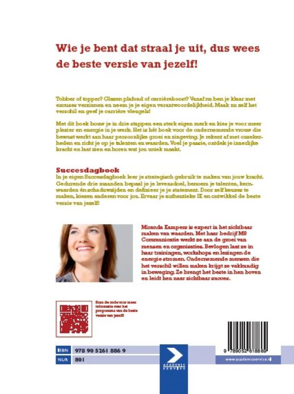 Achterkant van De beste versie van jezelf!