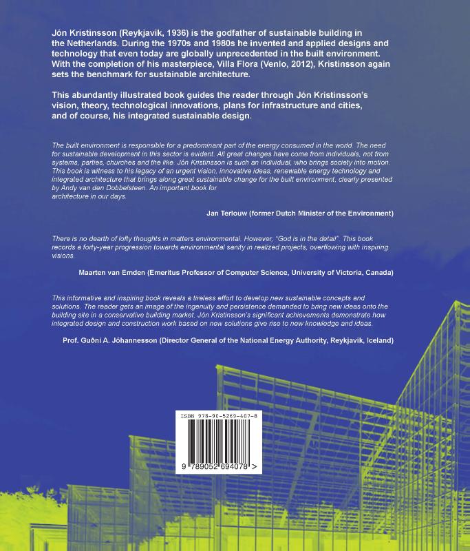 Achterkant van Integrated sustainable design