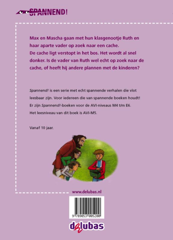 Achterkant van Ontvoerd in het donker