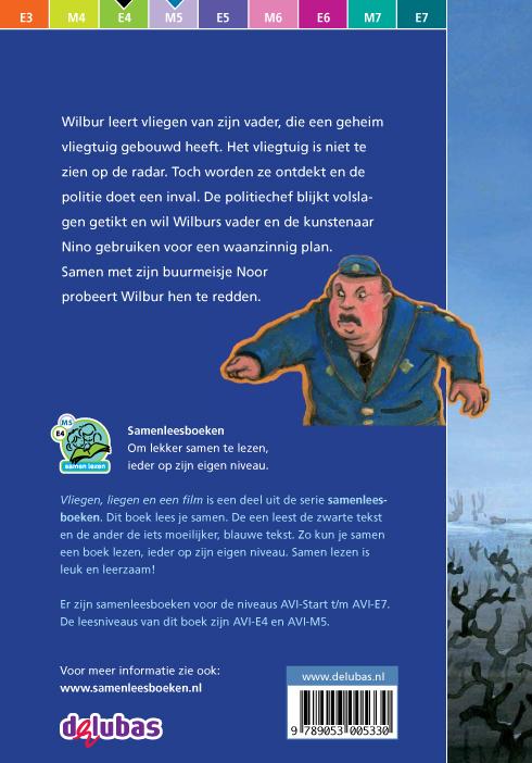 Achterkant van Vliegen, liegen en een film