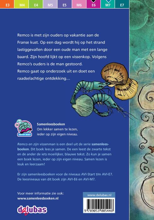 Achterkant van Remco en zijn vissenman