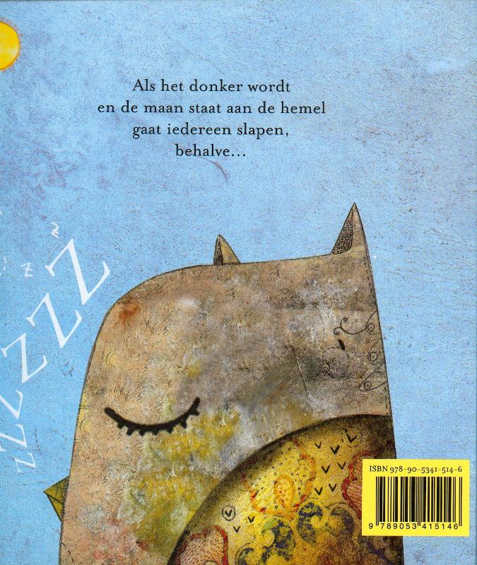 Achterkant van Zzzzz... Slaap lekker!