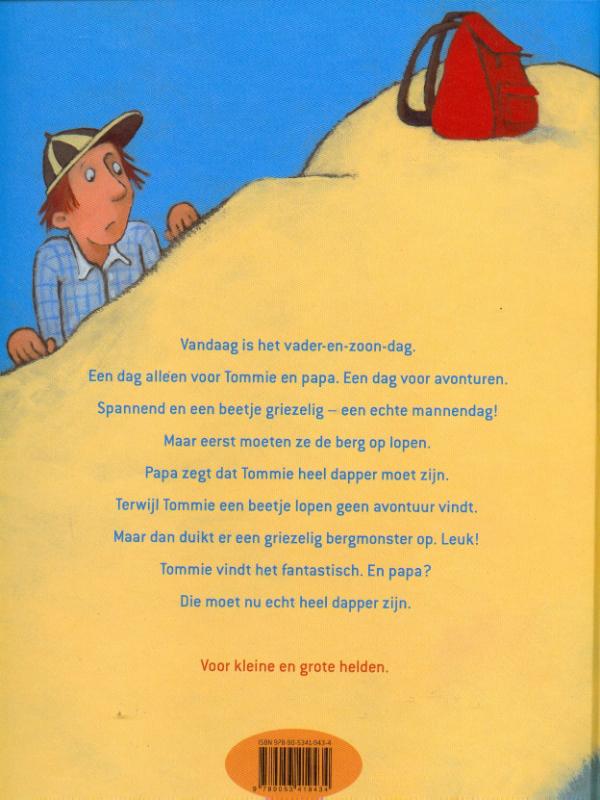 Achterkant van Dappere Tommie
