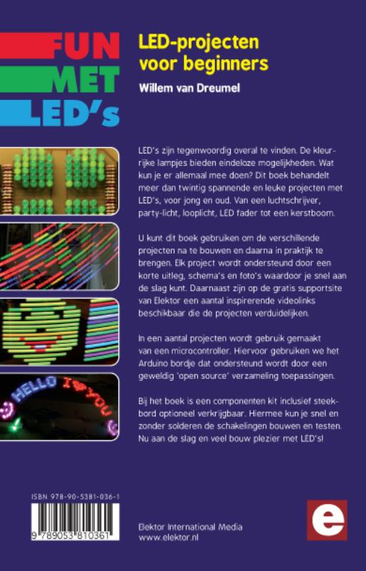 Achterkant van Fun met LED's?