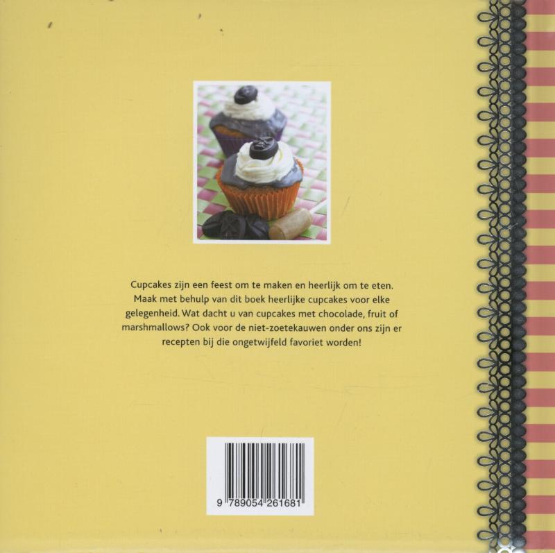 Achterkant van Cupcakes