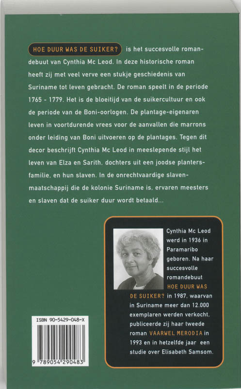 Achterkant van Hoe duur was de suiker?