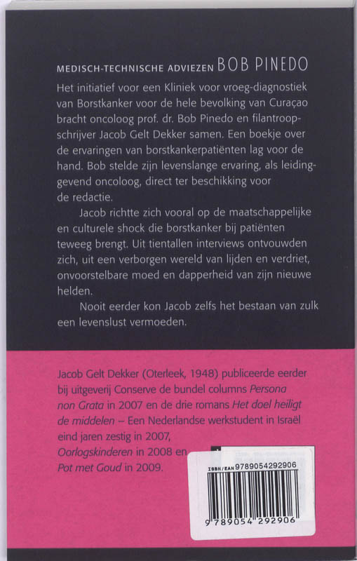 Achterkant van Borstkanker - een persoonlijk verhaal