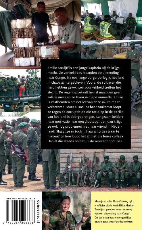 Achterkant van Corrupt Congo