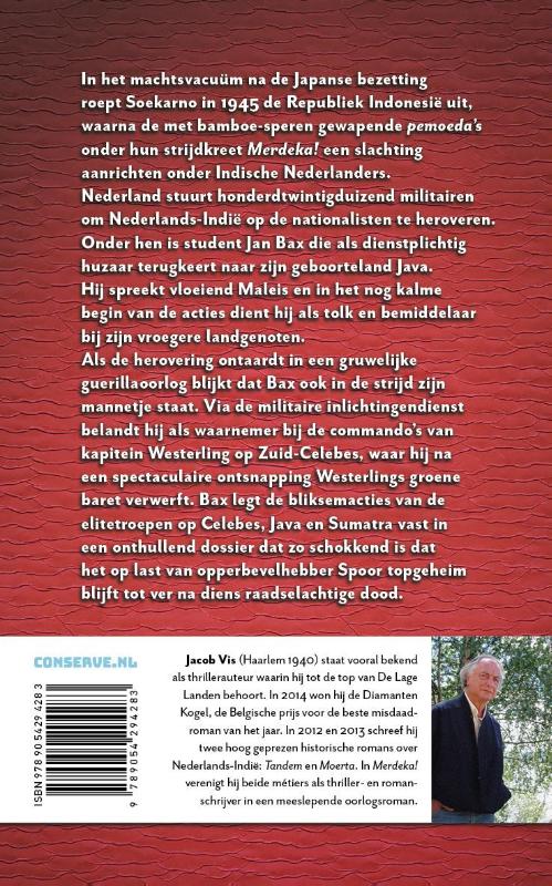 Achterkant van Merdeka!