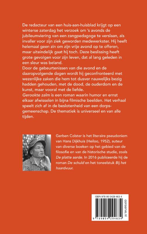 Achterkant van Gerookte zalm
