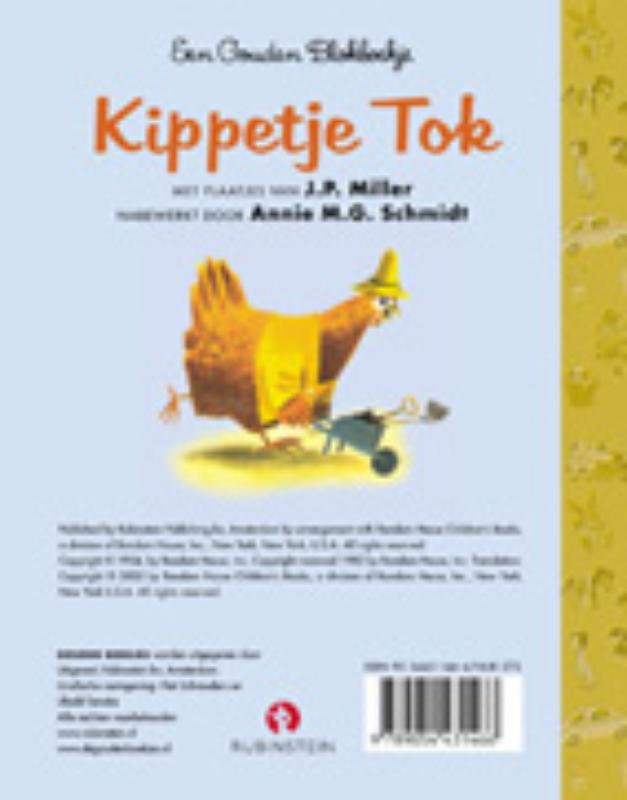 Achterkant van Kippetje Tok