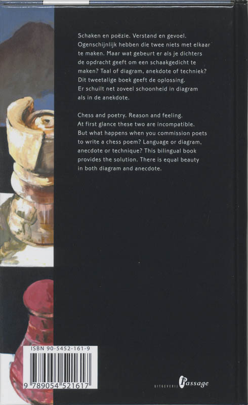 Achterkant van Schaakgedichten / Chess Poetry