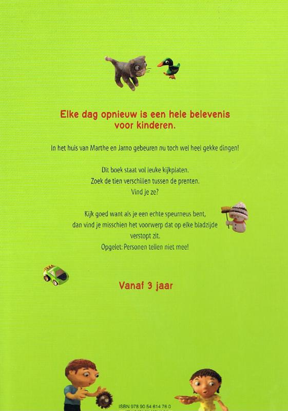 Achterkant van Zoek de verschillen in huis