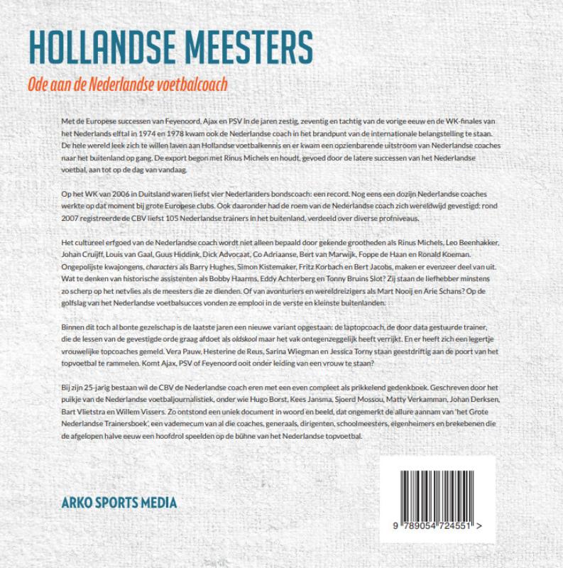 Achterkant van Hollandse Meesters