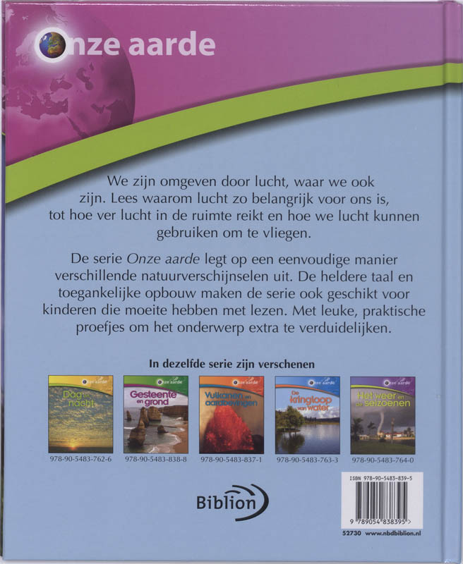 Achterkant van De lucht die we inademen