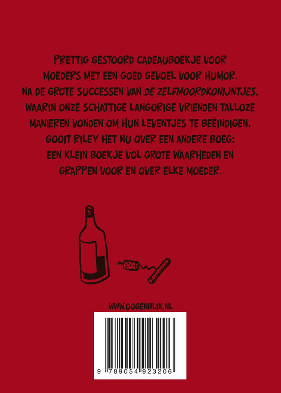 Achterkant van Wijn is goed voor mama