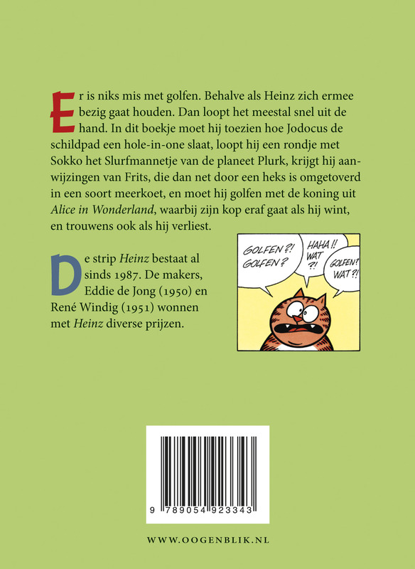 Achterkant van Niks mis met golfen