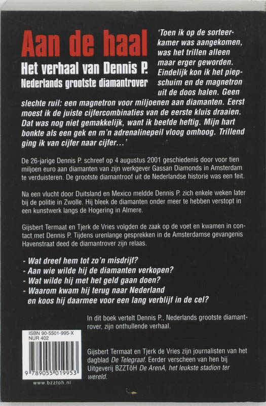 Achterkant van Aan de haal