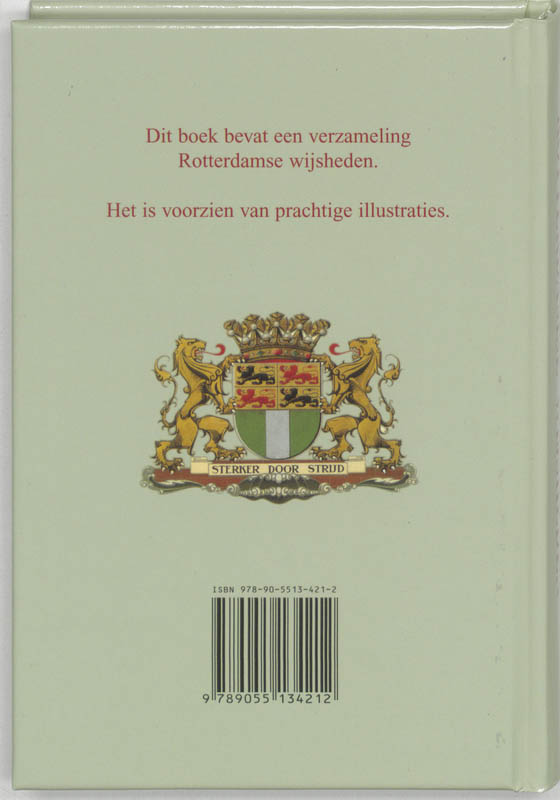 Achterkant van Rotterdamse wijsheden
