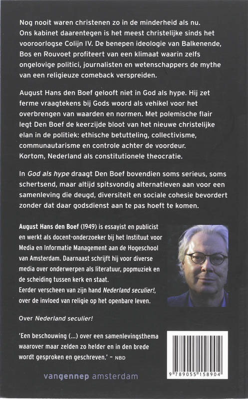 Achterkant van God als hype