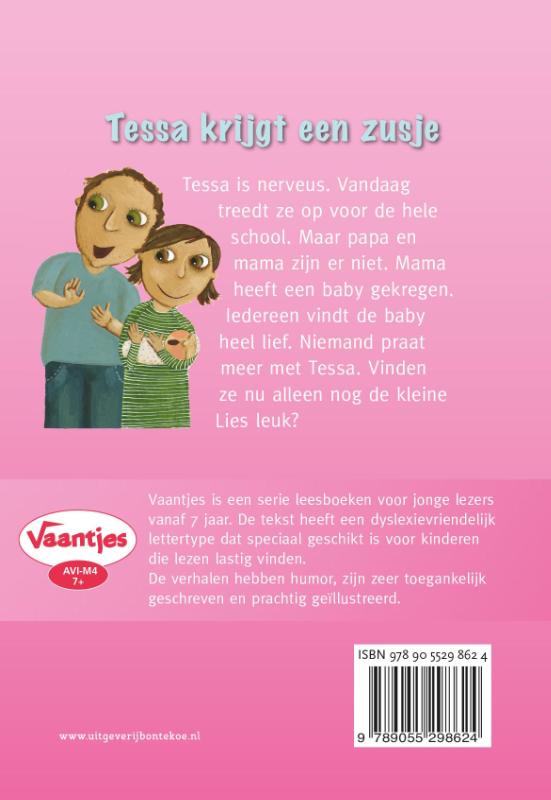 Achterkant van Tessa krijgt een zusje