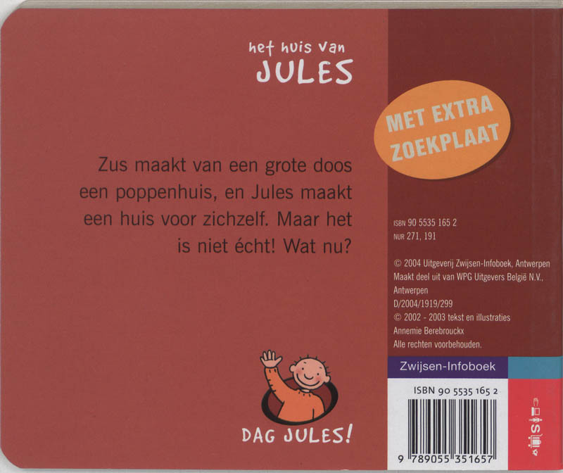 Achterkant van Het huis van Jules