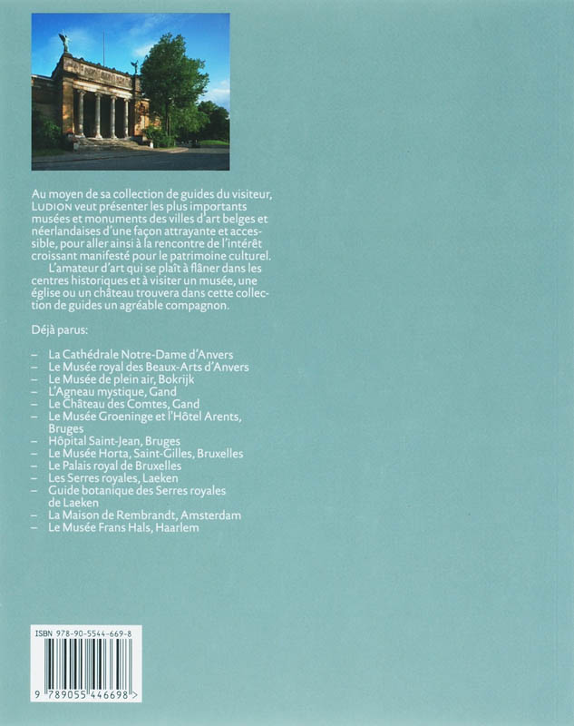 Achterkant van Musee des Beaux-Arts de Gand