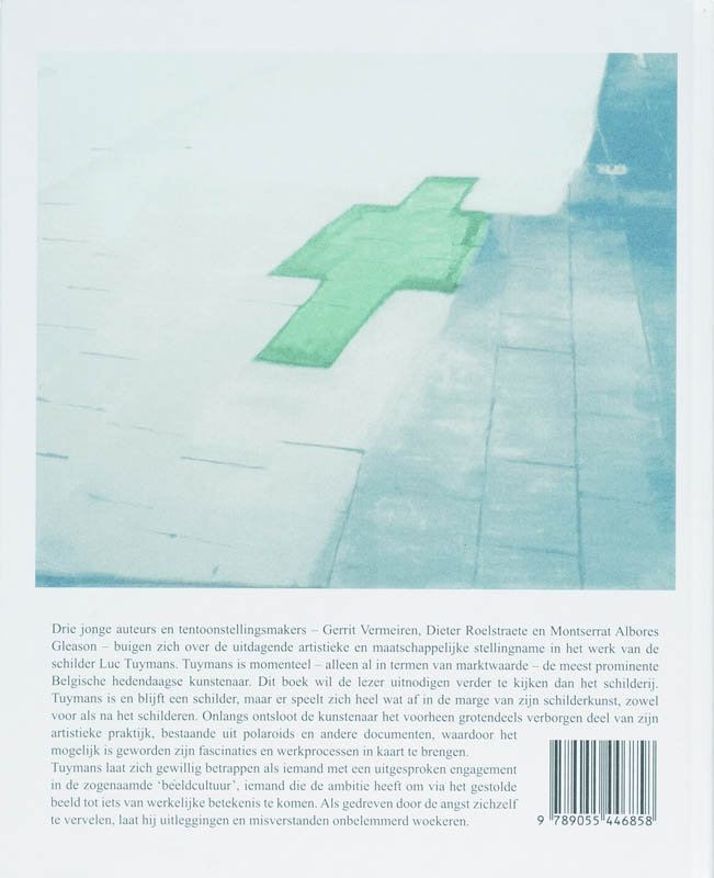 Achterkant van Luc Tuijmans I don' t get it'