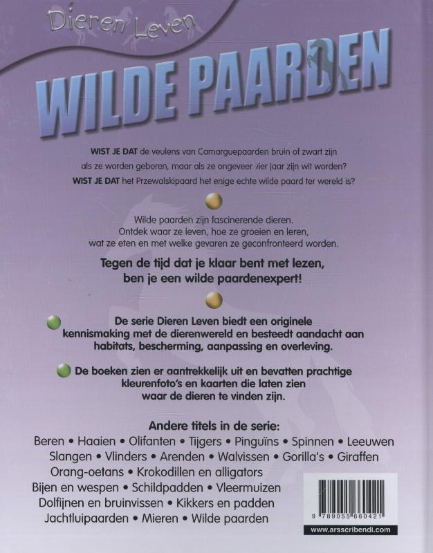 Achterkant van Wilde paarden